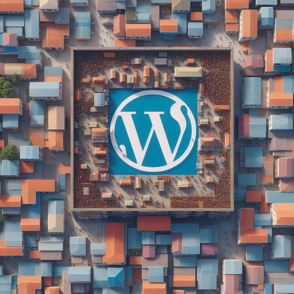 Объем существующего рынка WordPress в Эстонии на 2024 год