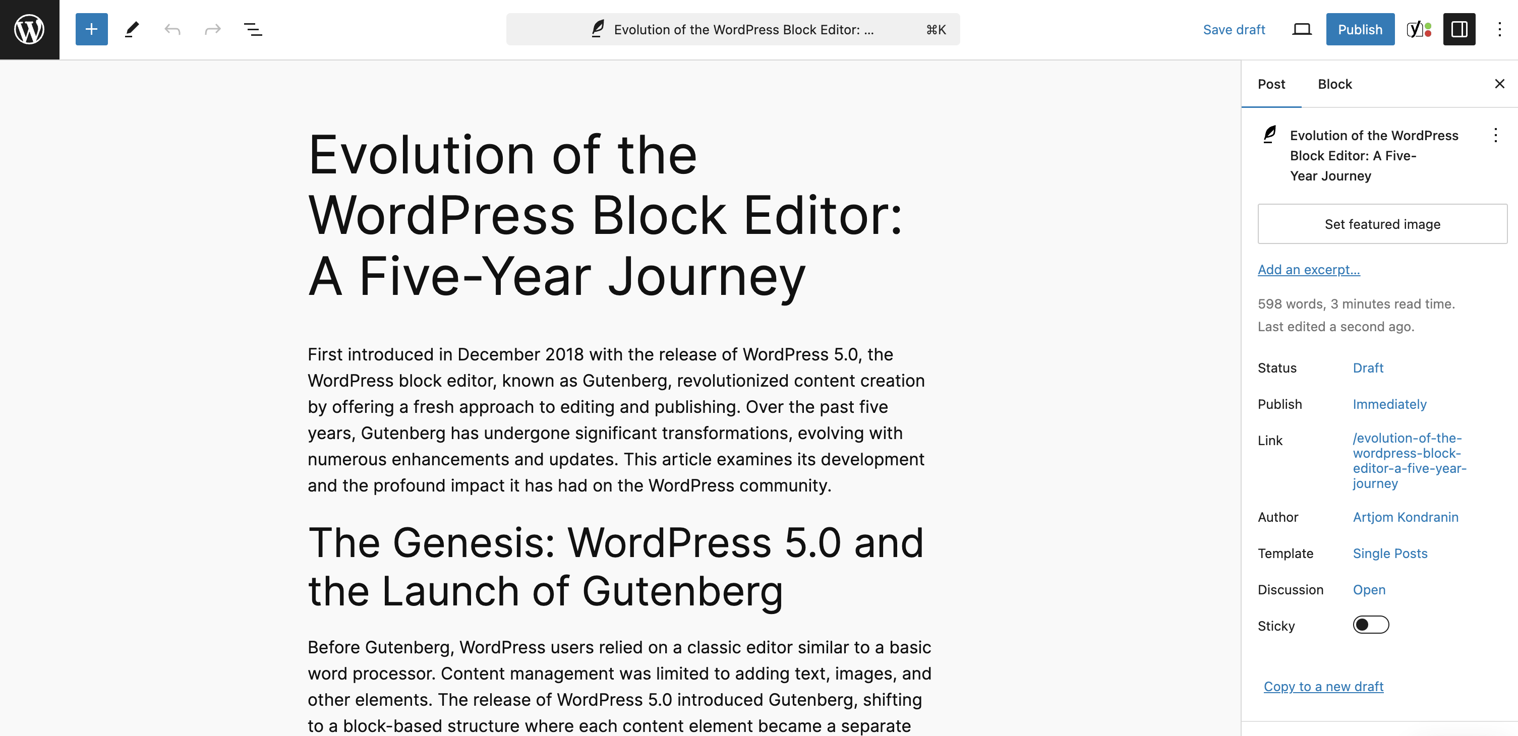 Evolution of the WordPress Block Editor: A Five-Year Journey