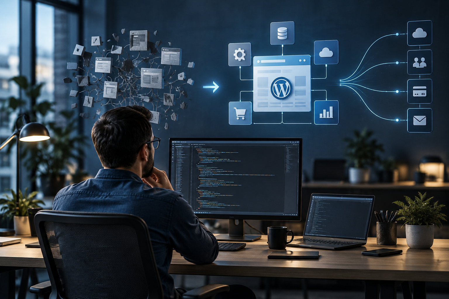 Weiterentwicklung einer WordPress-Website: individuelle Funktionen, Integrationen und Modernisierung
